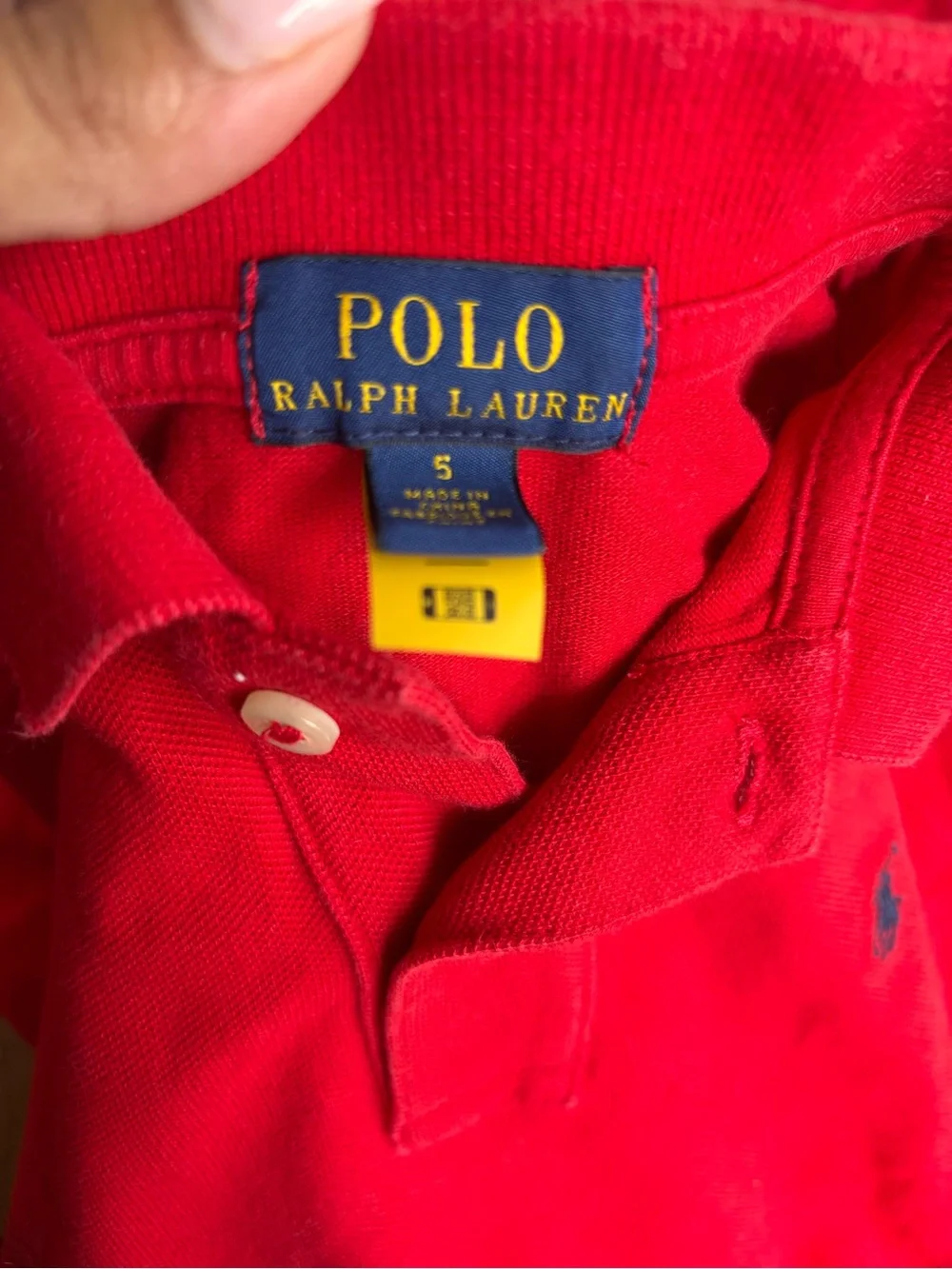 Ralph Lauren Kids Red Polo Bundle — Short Sleeve Cotton Piques